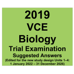 VCE Biology Trial Examination 3